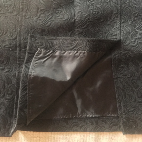 Floral textured jacquard pencil skirt - Picture 4 of 6